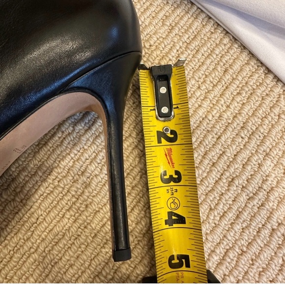 NIB Veronica Beard Sleek, Black Heeled Boots- Size 8.5 (Wide Calf) - Picture 9 of 10